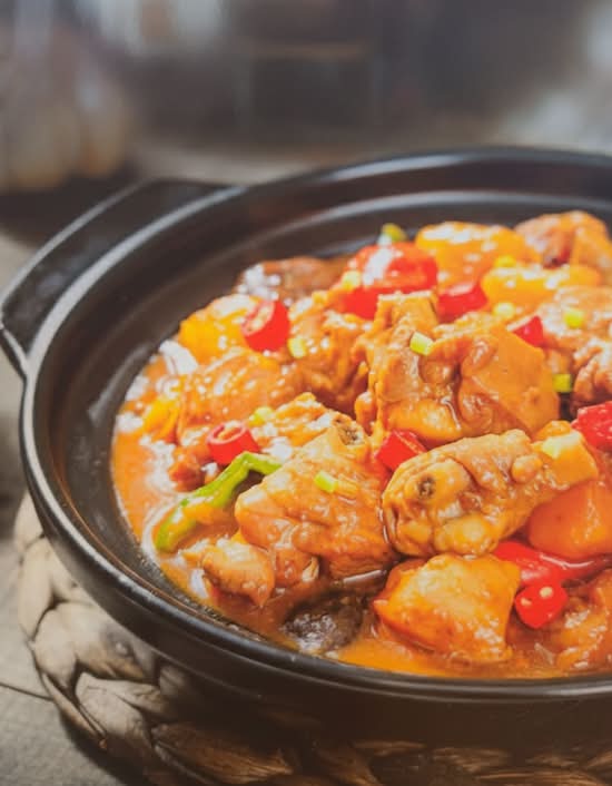 Pork Rib and Chicken Casserole 排骨恋鸡煲